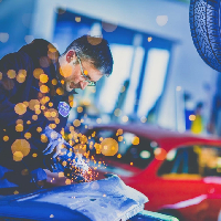 Karosszéria köszörülés.