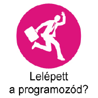 Lelépett a programozód?