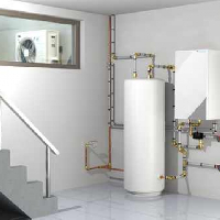 Daikin hőszivattyú HMV tartállyal