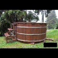 Fa tüzelésű dézsafürdő, merülődézsa, finn szaunák építése