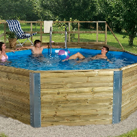 Gerendavázas kerti medencék építése  820000 Ft-tól