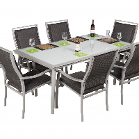 Casablanca alumínium szett 6 székkel  179000 Ft